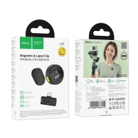 Микрофон беспроводной Hoco L21 Type-C черный