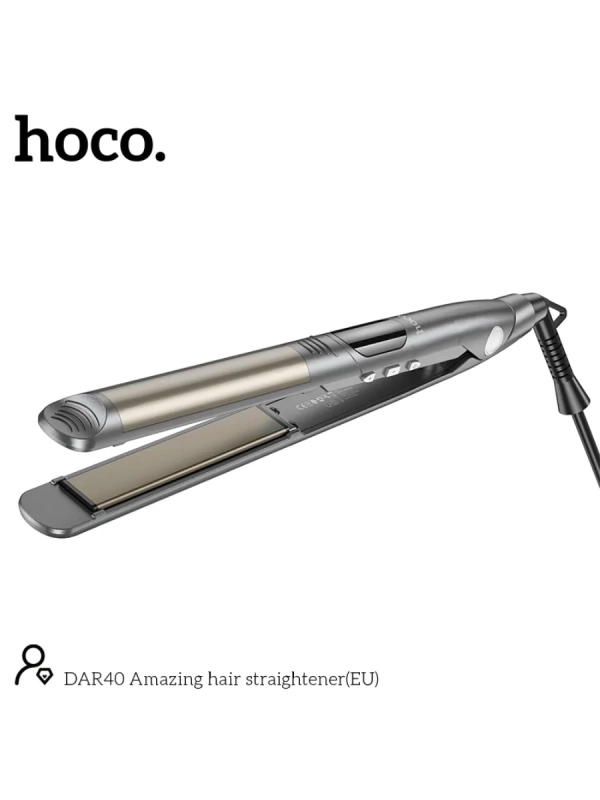 Выпрямитель для волос Hoco DAR40 серый
