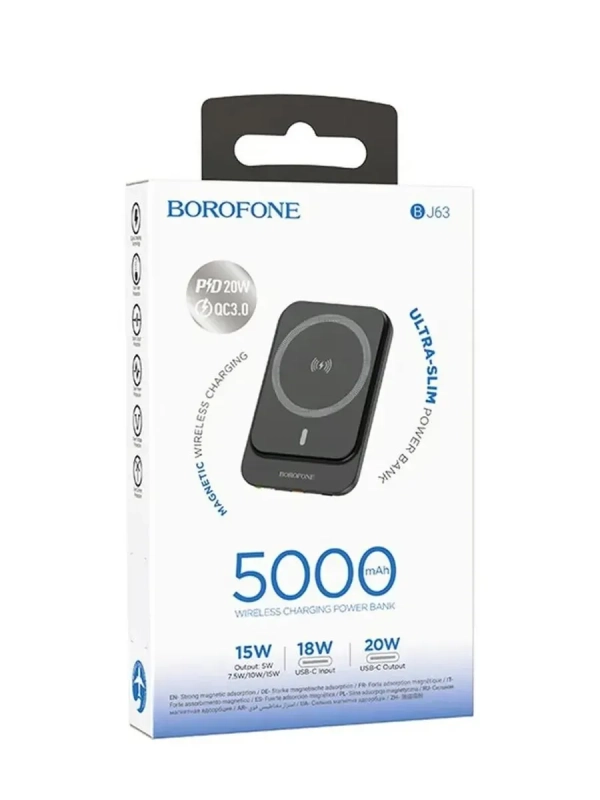 Портативное зарядное устройство Borofone BJ63 Портативное зарядное устройство Borofone BJ63