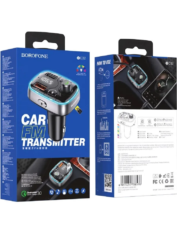 FM модулятор в машину с блютузом трансмиттер FM модулятор в машину с блютузом трансмиттер