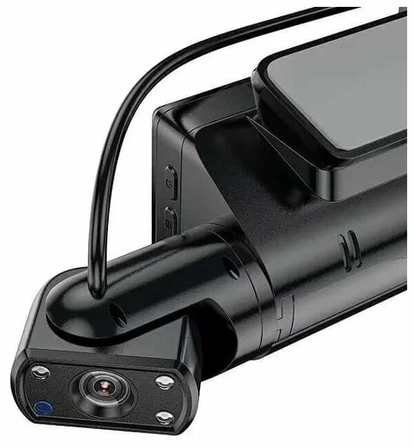 Видеорегистратор Hoco DI07 Max (WIFI version), 2 камеры, Wi-Fi, черный