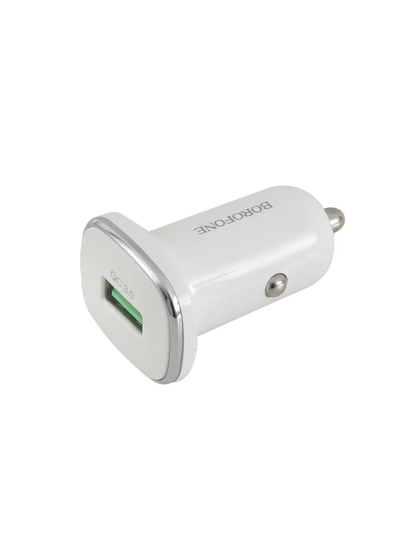 Автомобильное зарядное устройство BOROFONE USB 3.0 3A BZ12A Автомобильное зарядное устройство BOROFONE USB 3.0 3A BZ12A
