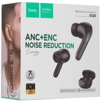 Беспроводные наушники Bluetooth Hoco EQ5 (TWS, с дисплеем, вакуумные, активное шумоподавление) Черный