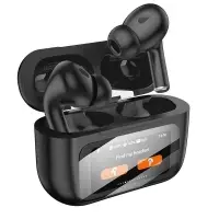 Наушники беспроводные с дисплеем hoco ew72 черные