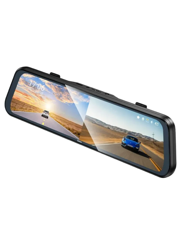 Автомобильный видеорегистратор "HOCO DV16", HD IPS дисплей, 2 камеры