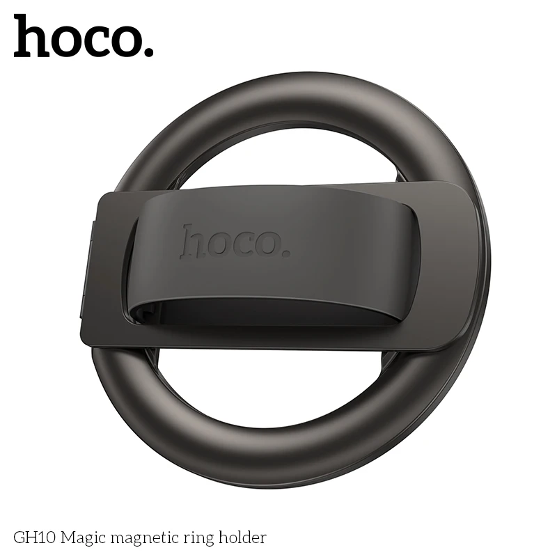 Магнитный держатель для телефона на палец из алюминиевого сплава