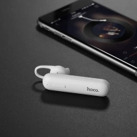 Гарнитура bluetooth E36 hoco белая