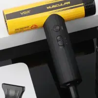 VGR Фен для волос 285HD 1500 Вт, скоростей 2, кол-во насадок 2, желтый