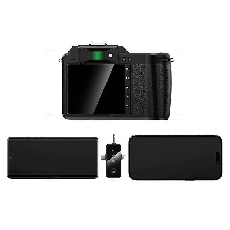 Hoco L20C Fair двойной беспроводной микрофон (iP/Type-C/3.5)