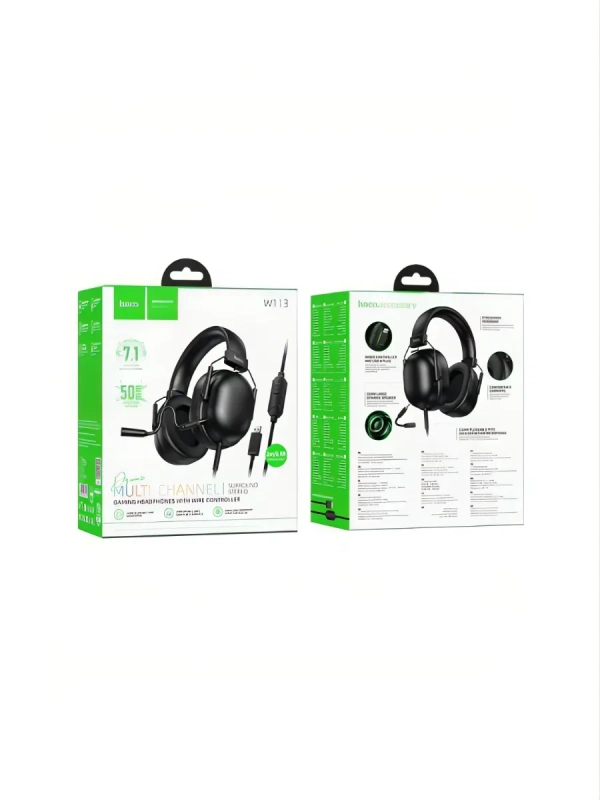 Игровые наушники с микрофоном Hoco W113