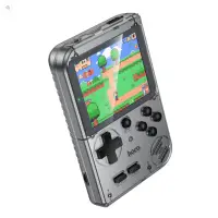 Портативная игровая консоль GA40 с вертикальным экраном, 400 встроенных игр, компактная ретро консоль для детей и взрослых