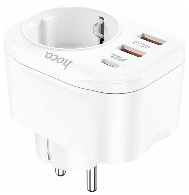Сетевой фильтр Быстрая зарядка HOCO NS3