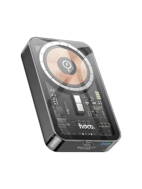 Магнитный аккумулятор с беспроводной зарядкой HOCO Q14A Магнитный аккумулятор с беспроводной зарядкой HOCO Q14A