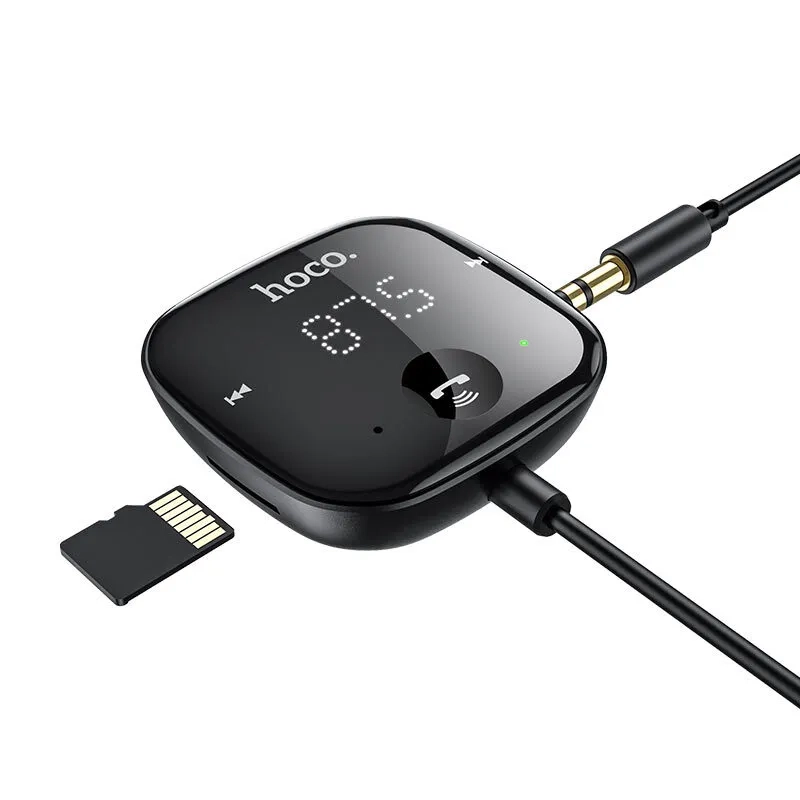 FM-трансмиттер Hoco E65 Black: USB-концентратор