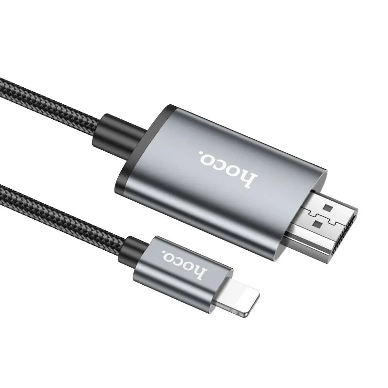 Кабель HOCO UA27 Lightning выход на HDMI - 2 метра 1080P