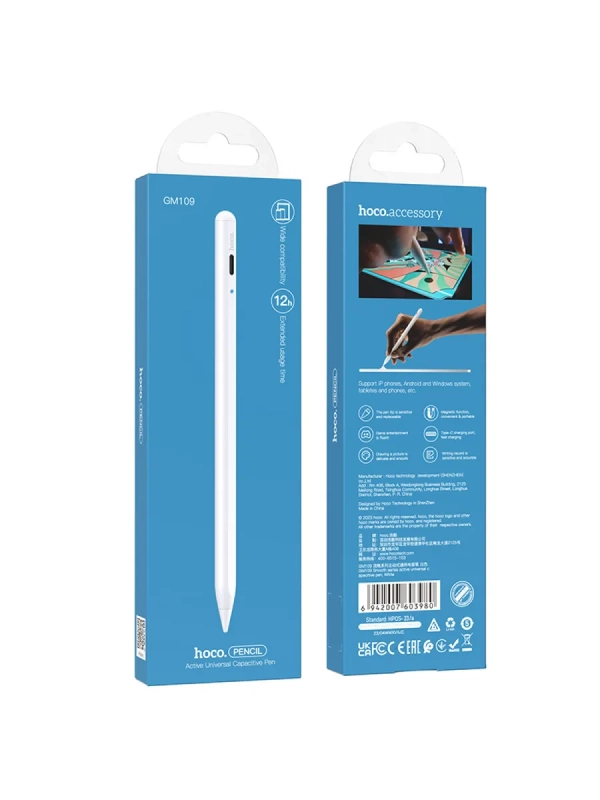 Стилус, GM109, белый