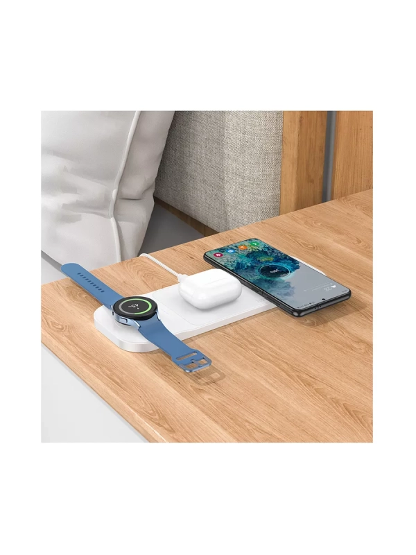 Беспроводное зарядное устройство 3 в 1 Samsung Watch Беспроводное зарядное устройство 3 в 1 Samsung Watch