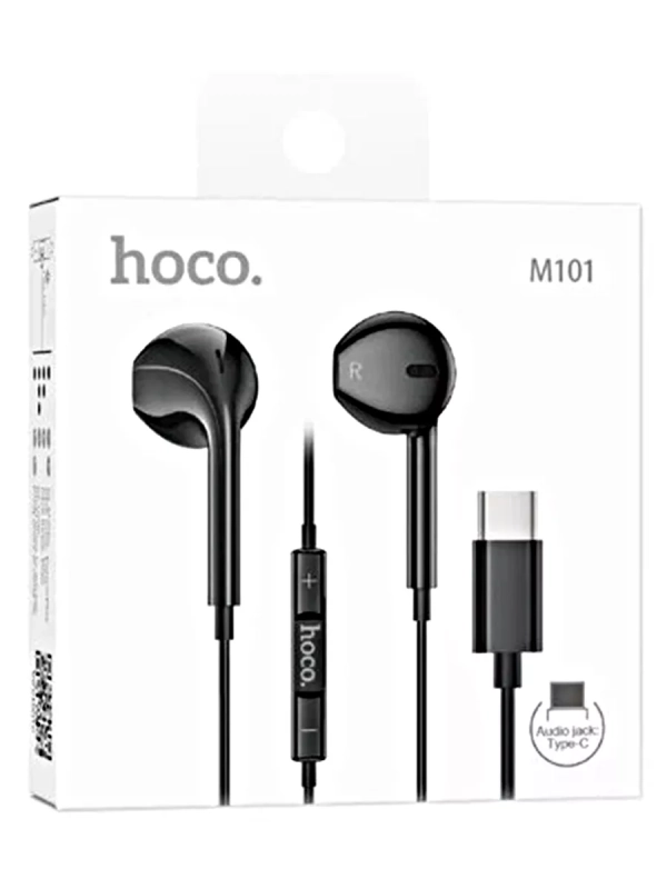 Наушники M101 Type-C HOCO Черные Наушники M101 Type-C HOCO Черные