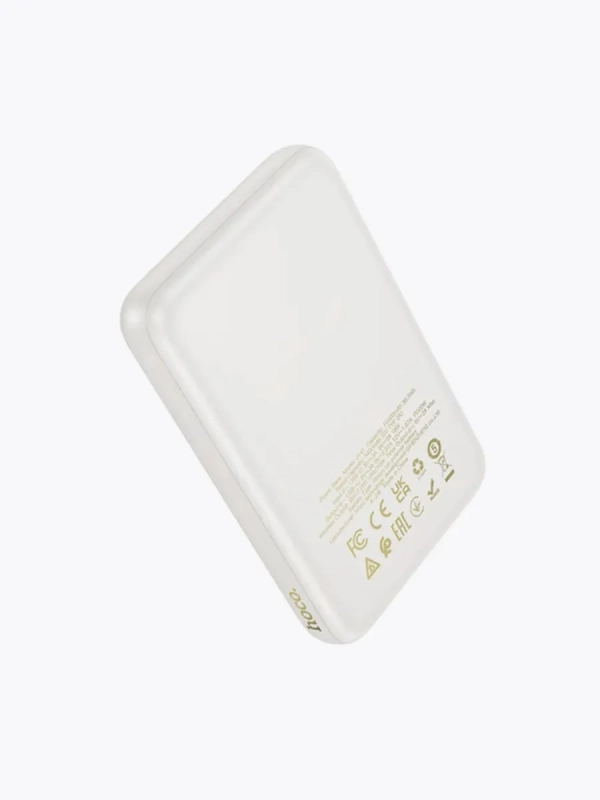 Быстрая зарядка. Беспроводной повербанк Hoco J141 10000 mAh ,белый Быстрая зарядка. Беспроводной повербанк Hoco J141 10000 mAh ,белый