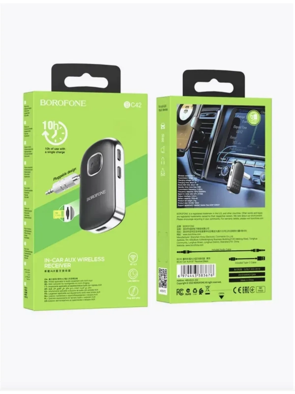 Компактный Bluetooth ресивер для авто