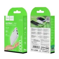 Портативный аккумулятор 5000 mAh J115 HOCO белый
