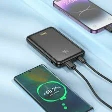 Портативный аккумулятор HOCO Q21 Great 22.5W+PD20W, 10000 мА ч, черный Портативный аккумулятор HOCO Q21 Great 22.5W+PD20W, 10000 мА ч, черный