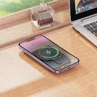 Пауэрбанк Hoco J117 5000 mAh с беспроводной зарядкой