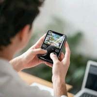 Внешний аккумулятор повербанк 10000 mah для телефона с игровой консолью