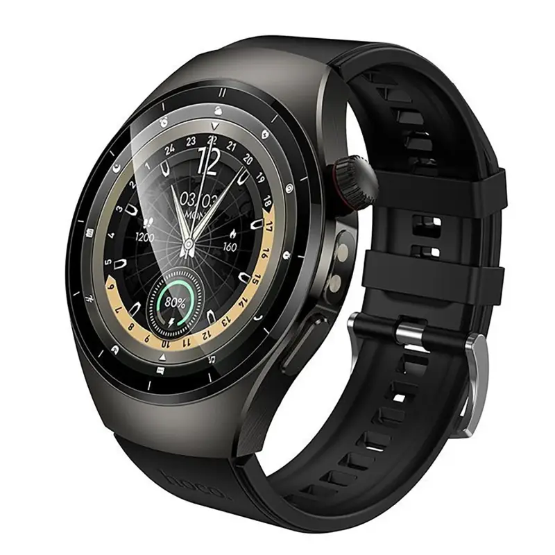 Умные часы HOCO Y40 (1.53"/315mAh/IP68/функция звонка/Уведомления/Bluetooth) черные