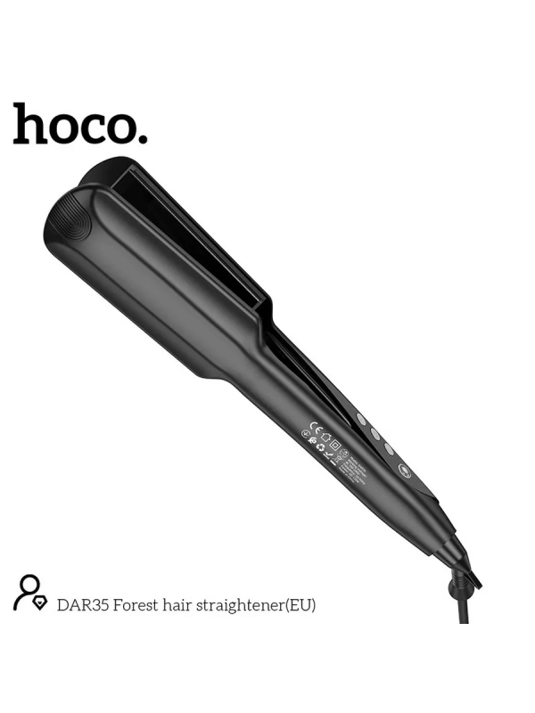 Выпрямитель волос керамический Hoco DAR35 черный