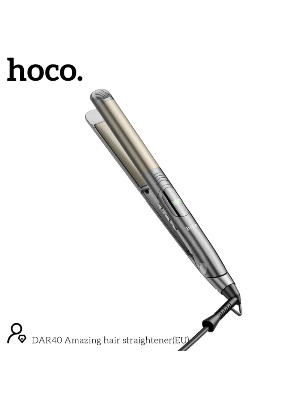 Выпрямитель для волос Hoco DAR40 серый