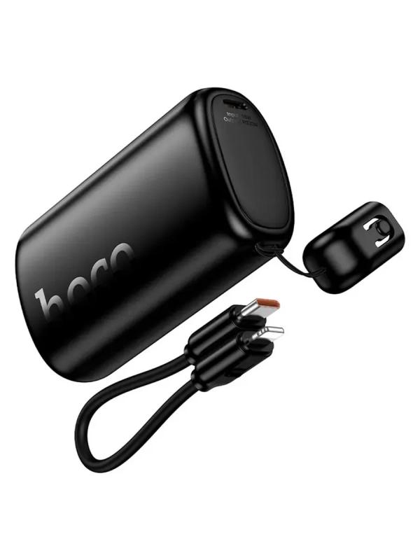Внешний аккумулятор Hoco Q50 10000 mAh (20W, PD, Type-C, кабель Type-C-Lightning, LED)