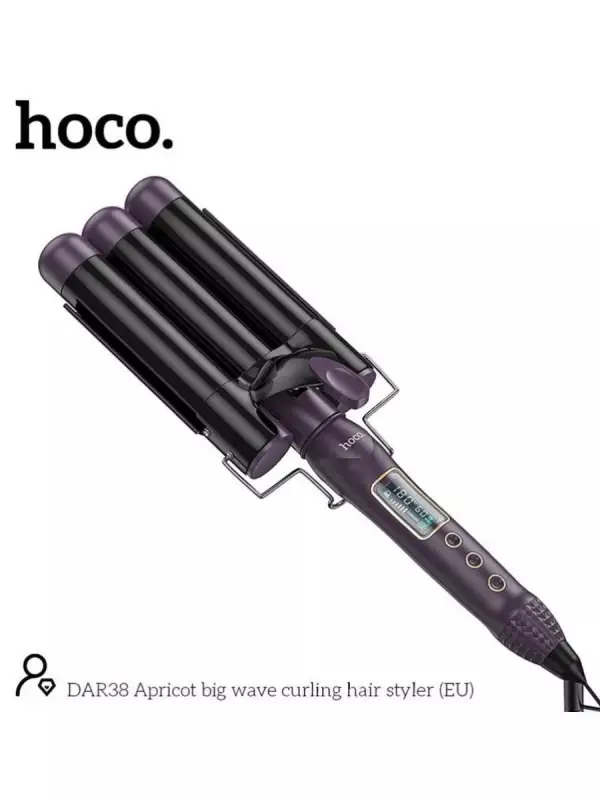 Трехволновая плойка для завивки волос