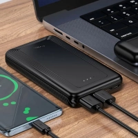 Внешний АКБ пауэр банк HOCO J165 10000mAh черный