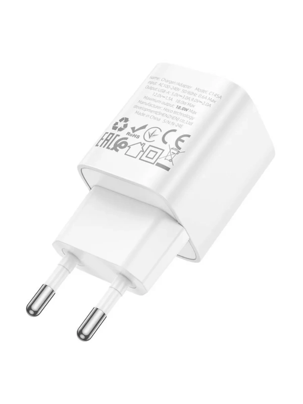 Зарядное устройство HOCO C145A 3000mA QC3.0 Быстрая зарядка Зарядное устройство HOCO C145A 3000mA QC3.0 Быстрая зарядка