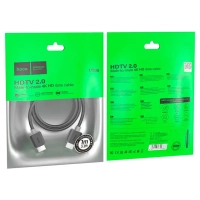 Кабель Hoco US08 HDMI-HDMI (4K) 1 м, черный