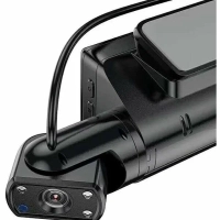 Видеорегистратор Hoco DI07 Max (WIFI version), 2 камеры, Wi-Fi, черный