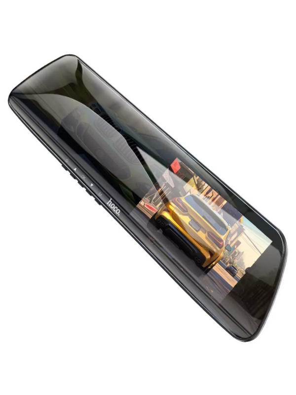 Видеорегистратор зеркало Hoco DV4 с камерой