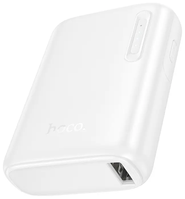 Легкий аккумулятор Hoco 5000 J158 белый Легкий аккумулятор Hoco 5000 J158 белый
