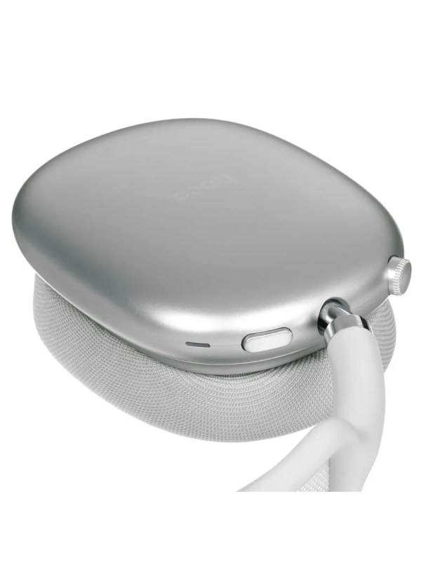 Беспроводные наушники Bluetooth Hoco W55 Plus (накладные, активное шумоподавление) Серебро