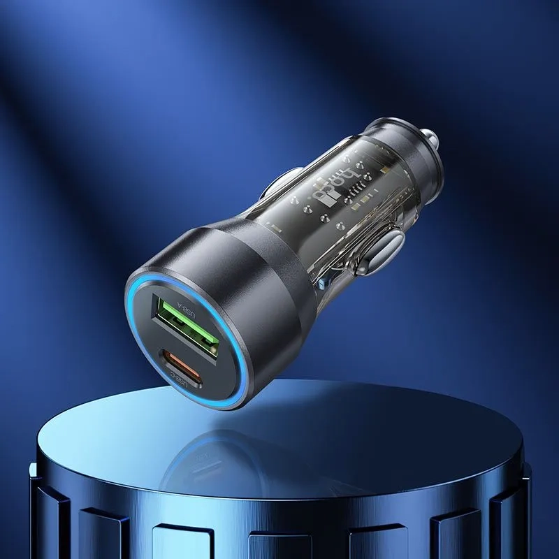 Автомобильное зарядное устройство Hoco NZ12A PD43W черный Автомобильное зарядное устройство Hoco NZ12A PD43W черный