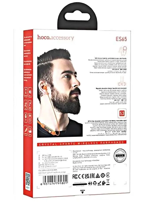 Гарнитура Bluetooth Hoco ES65 Sport Гарнитура Bluetooth Hoco ES65 Sport
