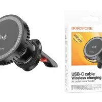 Автомобильный держатель Borofone BH207,15Вт, черный