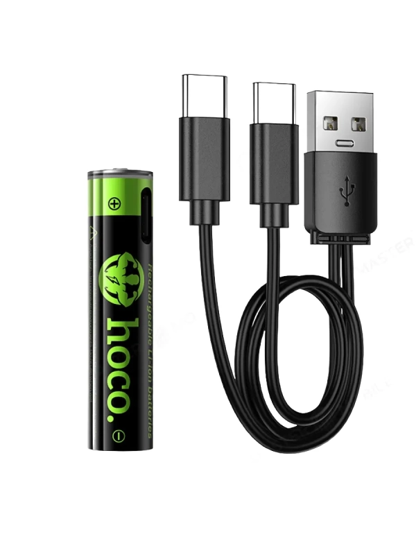 Батарейки ААА аккумуляторные, перезаряжаемые, набор 2 шт