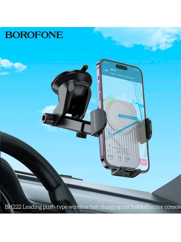 Автомобильный держатель телефона BH222 15 Вт.