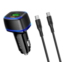 Зарядка для телефона в машину USB Type-С 3А PD20W