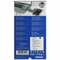 Внешний аккумулятор Hoco Q26A, 10000 mAh с беспроводной зарядкой