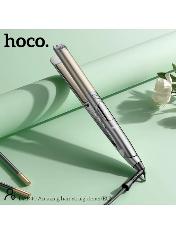 Выпрямитель для волос Hoco DAR40 серый