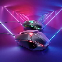 Набор проводной игровой Hoco GM18 клавиатура+мышь, подсветка