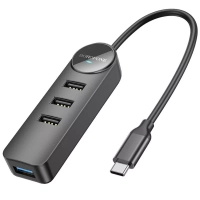 USB хаб разветвитель для ноутбуков и компьютеров